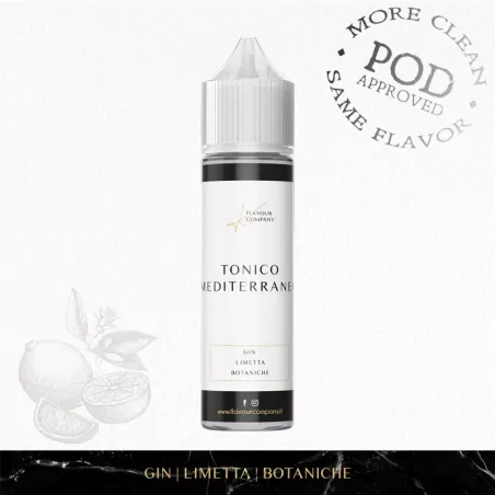Tonico Mediterraneo Pod Approved aroma scomposto 20ml K Flavour Company