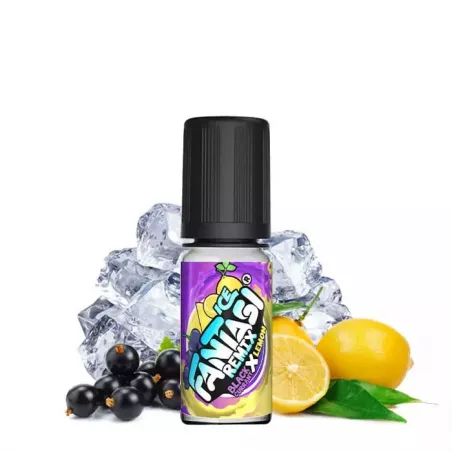 Blackcurrant X Lemon ice aroma mini shot 10ml in 10ml - Fantasi Vape