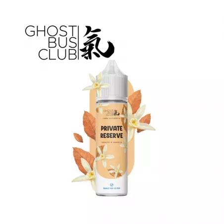 PRIVATE RESERVE POD AUTHENTIC Aroma 20 ml Ghost Bus Club